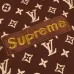 Supreme LV Hoodies for Men Women in Red coffee #99117748