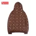 Supreme LV Hoodies for Men Women in Red coffee #99117748