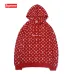 Supreme LV Hoodies for Men Women in Red coffee #99117748