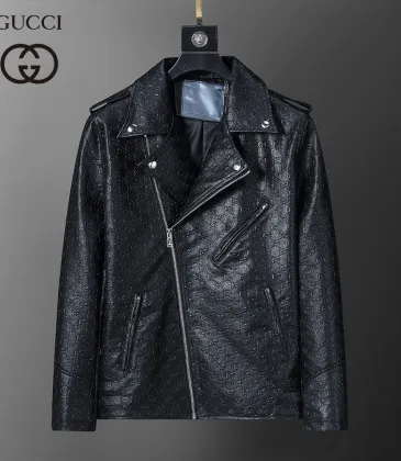 Gucci Leather Jackets for Men #A42432