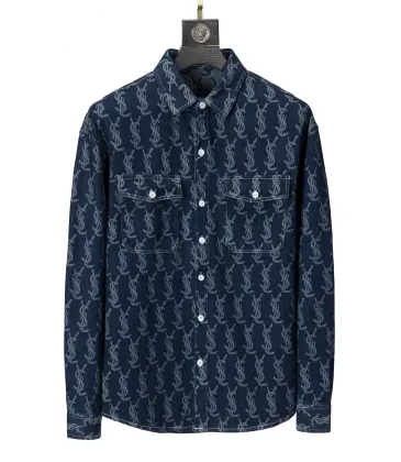 YSL Denim Shirt Jackets for MEN #A26511