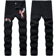 ripped jeans for Men's Long Jeans #99117340