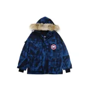 Canada goose jacket 19fw expedition wolf hairs 80% white duck down 1:1 quality Canada goose down coat  for Men and Women #99899252