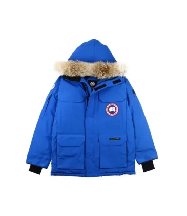 Canada goose jacket 19fw expedition wolf hairs 80% white duck down 1:1 quality Canada goose down coat for Men and Women #99899254