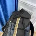 Gucci side logo ribbon GG dark jacquard down jacket #99874779