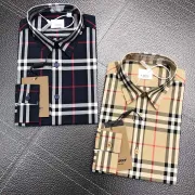 Burberry Shirts for Burberry Men's AAA+ Burberry Long-Sleeved Shirts #99902072