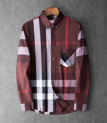 Burberry Shirts for Men's Burberry Long-Sleeved Shirts #999925585