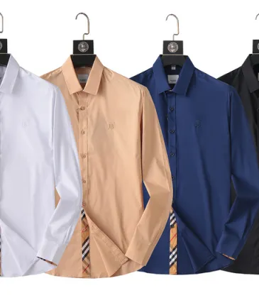 Burberry Shirts for Men's Burberry Long-Sleeved Shirts #A27008