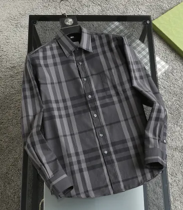 Burberry Shirts for Men's Burberry Long-Sleeved Shirts #A29137