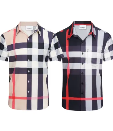 Burberry Shirts for Men's Burberry Shorts-Sleeved Shirts #999923644