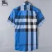 Burberry Shirts for Men's Burberry Shorts-Sleeved Shirts #999492