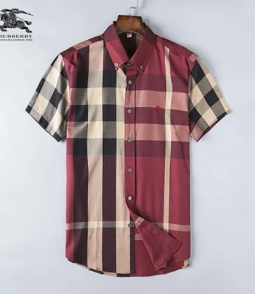 Burberry Shirts for Men's Burberry Shorts-Sleeved Shirts #999494