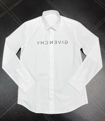 Givenchy Shirts for Givenchy Long-Sleeved Shirts for Men #A23444