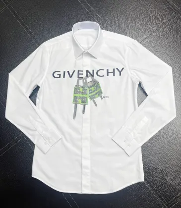 Givenchy Shirts for Givenchy Long-Sleeved Shirts for Men #A23448