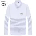 Gucci shirts for Gucci long-sleeved shirts for men #A26583