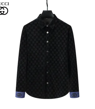 Gucci shirts for Gucci long-sleeved shirts for men #A30927