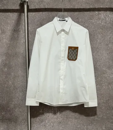 Gucci shirts for Gucci long-sleeved shirts for men #A36901