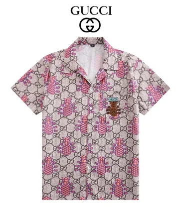 Gucci shirts for Gucci short-sleeved shirts for men #999922519