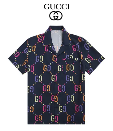 Gucci shirts for Gucci short-sleeved shirts for men #999925886