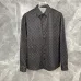 Louis Vuitton Monogram long sleeve shirt Black/Blue/White #9999938390