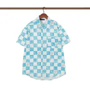 Louis Vuitton Shirts for Louis Vuitton Short sleeve shirts for men #999921207