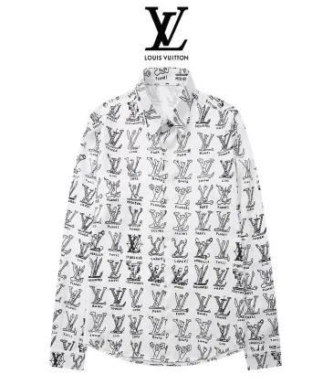 Louis Vuitton Shirts for Louis Vuitton long sleeved shirts for men #999902587