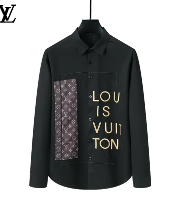 Louis Vuitton Shirts for Louis Vuitton long sleeved shirts for men #A27581