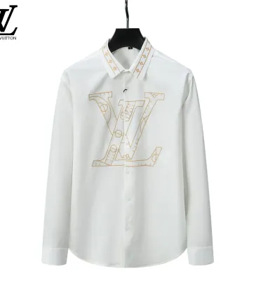 Louis Vuitton Shirts for Louis Vuitton long sleeved shirts for men #A30914