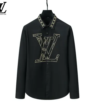 Louis Vuitton Shirts for Louis Vuitton long sleeved shirts for men #A30915