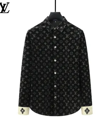 Louis Vuitton Shirts for Louis Vuitton long sleeved shirts for men #A30922