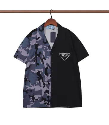 Prada Shirts for Prada Short-Sleeved Shirts For Men #999921204