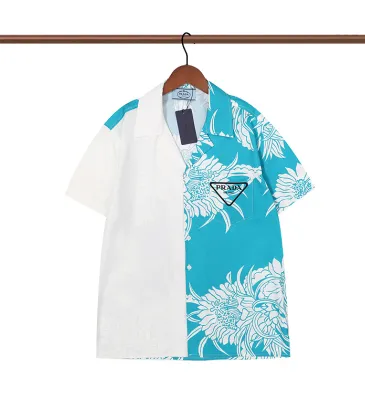 Prada Shirts for Prada Short-Sleeved Shirts For Men #999921974