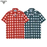 Prada Shirts for Prada Short-Sleeved Shirts For Men #999925371