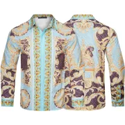 Versace Shirts for Versace Long-Sleeved Shirts for men #999926810