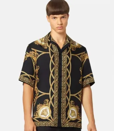 Versace Shirts for Versace Shorts-Sleeveds Shirts For Men #999919947