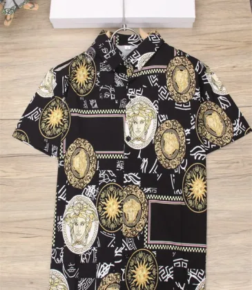 Versace Shirts for Versace Shorts-Sleeveds Shirts For Men #999923460