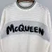 Alexander McQueen Sweaters White/Red #A23145