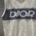 Dior short sleeve sweater White/Navy #A23153