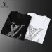 Louis Vuitton T-Shirts Black/White M-4XL #A22893