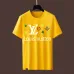 Louis Vuitton T-Shirts Black/White/Blue/Green/Yellow M-4XL #A22894