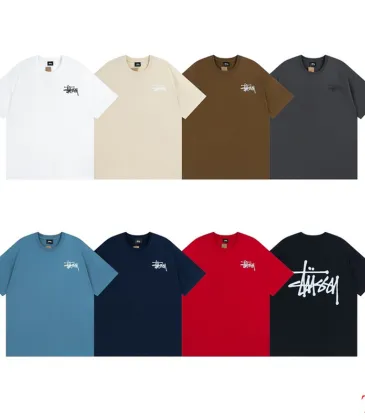 Stussy Classic Basic Print Unisex Short Sleeve T-shirt #A33189