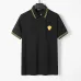 Pure Cotton Versace Polo Men t-shirts White/Black #A33915