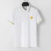 Pure Cotton Versace Polo Men t-shirts White/Black #A33915