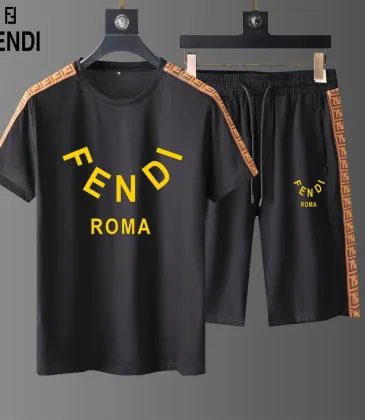 Fendi Tracksuits for Fendi Short Tracksuits for men #999925331