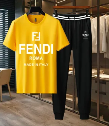 Fendi Tracksuits for Fendi Short Tracksuits for men #A25740