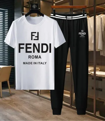 Fendi Tracksuits for Fendi Short Tracksuits for men #A25743