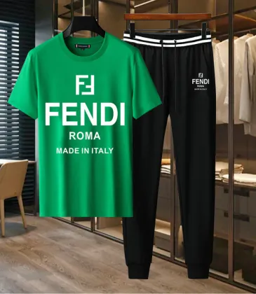 Fendi Tracksuits for Fendi Short Tracksuits for men #A25744