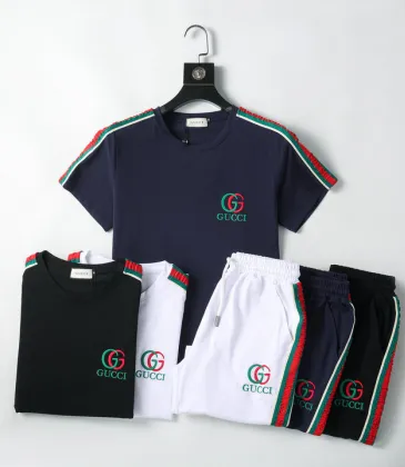 Gucci Tracksuits for Gucci short tracksuits for men #A32584