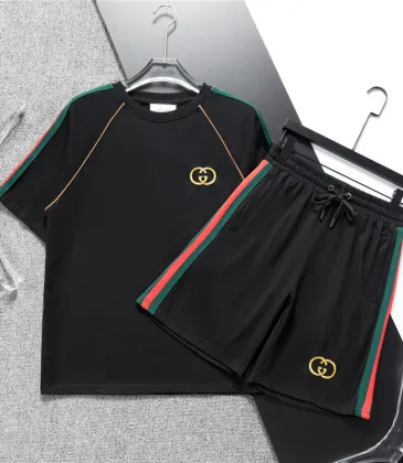 Gucci Tracksuits for Gucci short tracksuits for men #A37178