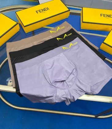 Fendi Underwears for Men Soft skin-friendly light and breathable (3PCS) #A24981